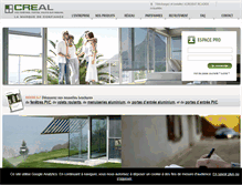 Tablet Screenshot of groupecreal.com